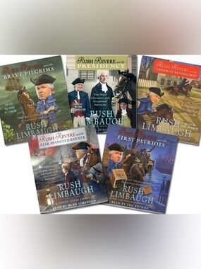 Rush Revere 5 Audio CD SET Complete Series Read by Rush Limbaugh Sealed
